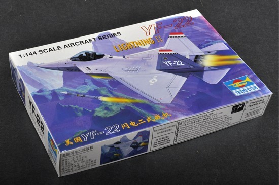 Trumpeter 133 YF-22 Lightning II Jet 1:144 New Free Shipping