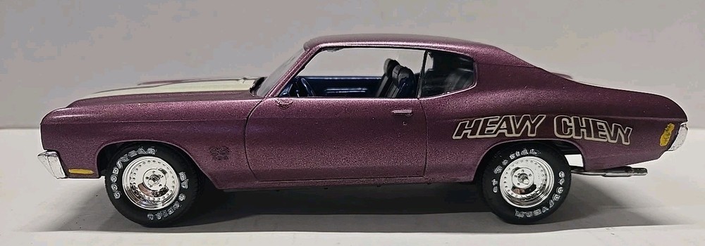 Vintage 1970 Heavy Chevy Chevelle SS 1/24 or 1/25 Built Model READ DESCRIPTION