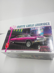 AMT Kustom Kruisers ’70 Monte Carlo Lowrider Car Plastic Model Kit Sealed 1/25