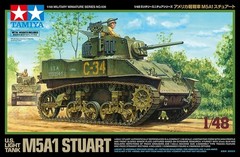Tamiya 1/35 M5A1 Stuart 32606 WWII Light‑Tank Build Model Kit