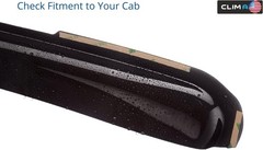 CLIM ART in-Channel Incredibly Durable Rain Guards for Kia Sportage 2023-2026,