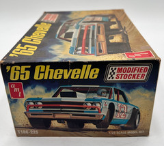 Vintage AMT 1965 Chevy Chevelle Modified Stocker 1/25 Scale Plastic Model Kit