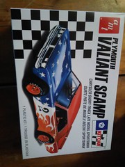 1971 Valiant Scamp Dart NASCAR 1/25 Decal Sheet #2 Stars Flames Race Car Graphic