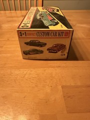 AMT 1960 3 In 1 Custom Vintage Model Build Kit Appears Complete