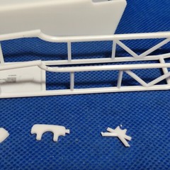 🌟 Body Shell & Frame Copperhead Dragster 1:25 Scale 1000s Model Car Parts 4 Sal