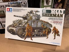 Tamiya 35251 1/35 M4A3 Sherman (105mm Howitzer) Model Kit