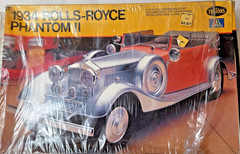 NOS Testors 1934 Rolls-Royce Phantom II 1:24 Model Kit