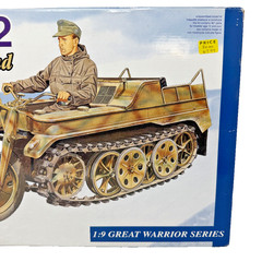 1999 Dragon ESCI ERTL 1:9 Sd.Kfz. 2 Kleines Kettenkrad Gebirgsjager Model Kit