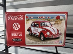 Polar Lights Coca-Cola Volkswagen Beetle 1:25 Snap Kit Opening Hood POL960M/12