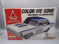 NISB~Vintage 1996~Lindberg~COLOR ME GONE~1964 Dodge 330 Super Sport~1:25~72156