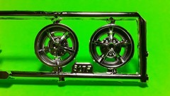 69 1969 Chevy Chevelle SS 396 1/25 AMT Rally Rim Derby Caps Blue Redline Tires