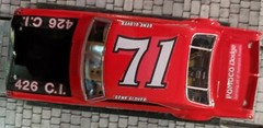 #71 Gene Glover Pomoco Dodge 1/24th – 1/25th Scale Waterslide Decals