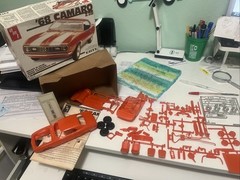 VTG 1987 Release AMT ERTL 1968 Chevrolet Camaro Z-28 1/25 # 6559 Complete
