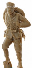 135 Austro-Hungarian Lieutenant (1916) Zebrano ZF35001 RESIN Figure Model Kit