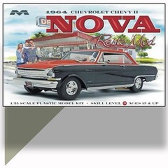 MOEBIUS MODELS 2321 1/25 1964 CHEVROLET CHEVY II NOVA ‘RESTO MOD’ MODEL KIT