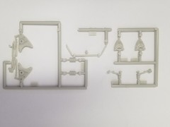 1958 Edsel Pacer FRONT SUSPENSION / STEERING from AMT 1:25 Model Kit 58