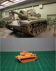 1/144 USA M60A2 Starship Tank (fine detail) Resin Kit
