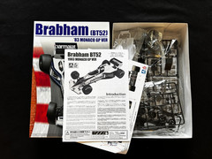 Aoshima Beemax 1/20 Brabham BT52 1983 Monaco GP F1 Nelson Piquet Kit #098233