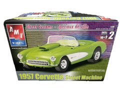 M13A Sealed AMT 1957 Chevy Corvette Kit # 31215 1:25 8213 street custom machine