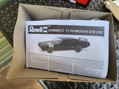 Revell 1/24 Dom’s ’71 Plymouth GTX Model Kit 85-4477