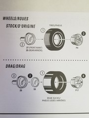 1968 Dodge Coronet DRIVESHAFT LOOP & WHEEL SPACERS from MPC 1:25 Model Kit 68
