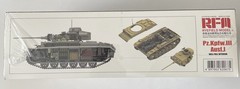 Rye Field Models 5072 1:35 Scale Pz.Kpfw.III Ausf.J Full Interior Tank Kit Seale