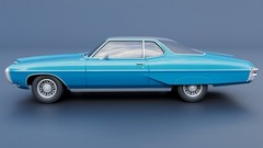 3d Printed 1/25 1968 Pontiac Grand Prix Model Kit