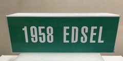 1958 Edsel Dealer Promo Model REPLICA BOX ONLY..NO CAR