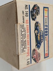 1940 FORD COUPE Vintage NOS AMT 3in1 Customizing 1/25 Plastic Model Kit SEALED