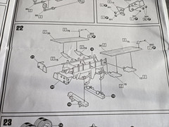 AMT Gulf Fruehauf Tanker Trailer Parts 1/25 REAR FENDERS AND SUPPORTS 759/06