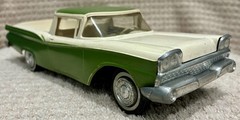Vintage PMC 1959 Ford Ranchero Pickup Dealer Promo Model. Two-Tone. Interior. 👀