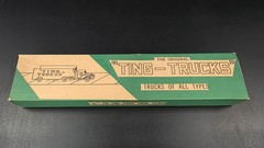 VINTAGE WOOD KIT TING-TRUCKS SEMI TRAILER VAN LIGHTWEIGHT M4