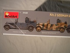 1/35 MiniArt Models German Kfz 2 Radio Car Type 170VK Funk Wagen PE Parts #35488
