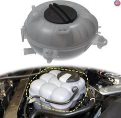 X AUTOHAUX Coolant Radiator Reservoir Tank 5Q0121407A Coolant Overflow