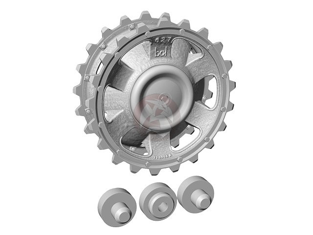 Rado 1/35 Sprocket Wheels Early StuG III, StuG 40, Panzer III & Nashorn RDM35S54