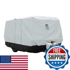 Classic Accessories Rv Skyshield Molded Fiberglass Travel Trailer Cover Fits 8