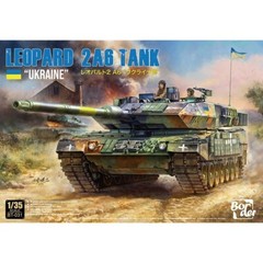 Border Model #BT-031 1/35 LEOPARD 2A6 TANK UKRAINE