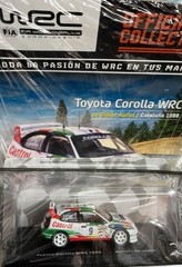 WRC DIDER AURIOL COROLLA CATALUÑA 1998 RALLY SCALE MODEL 1:43 BUBBLE DIECAST