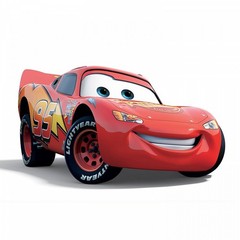ZVEZDA 2012 1/43 Disney Pixar Cars Lightning McQueen Snap-Fit Model Kit