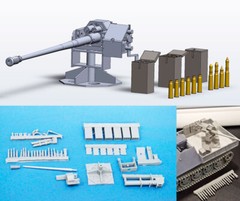 Bolddivision 1/35 5cm Kanone 39/L60 auf Sockellafette