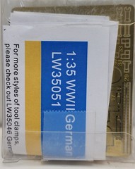 ALLIANCE Model Works 1/35 WWII German Vehicle TOOL SET Holders Resin PE LW35051