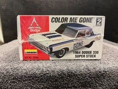 1:25 LINDBERG MODEL KIT 1964 DODGE 330 SS COLOR ME GONE SKILL-2 SEALED UTM