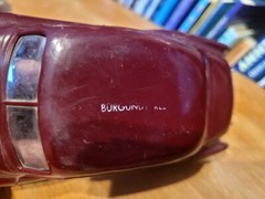 NICE PMC 1951 CHEVROLET BURGUNDY RED 4DR SEDAN PROMO BANK