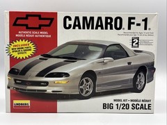 Vintage, Lindberg, Chevy, Camaro, F-1, Model Kit, 1996, Chevrolet, CH1103.