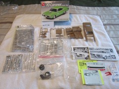 AMT PRO STREET 70 CORNEET SUPER BEE JUNKYARD MODEL KIT LOT #506