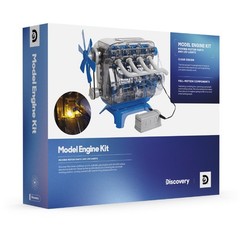 Discovery Mindblown Model Engine Building Kit 4 Cylinder Combustion STEM – NEW™