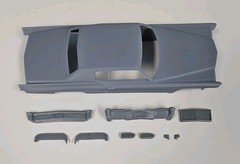 ABS-LIKE RESIN 3D PRINTED 1/25 1970 CADILLAC COUPE DEVILLE BODY SET