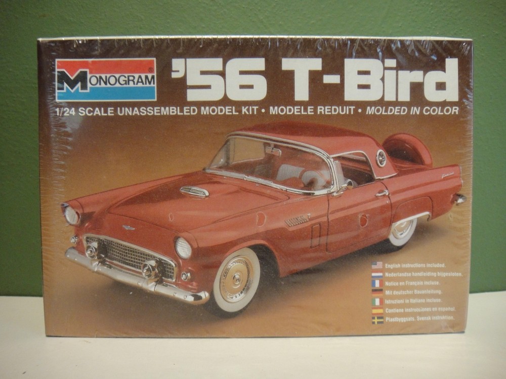 Monogram – 1982 – 1/24 – ’56 T-Bird 1956 Ford Thunderbird – #2289 – New / Sealed