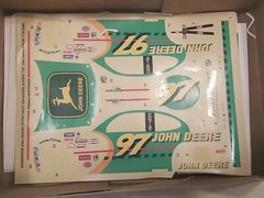 Revell Monogram 1/24 97 Chad Little John Deere Grand Prix #85-2492 Half Complete