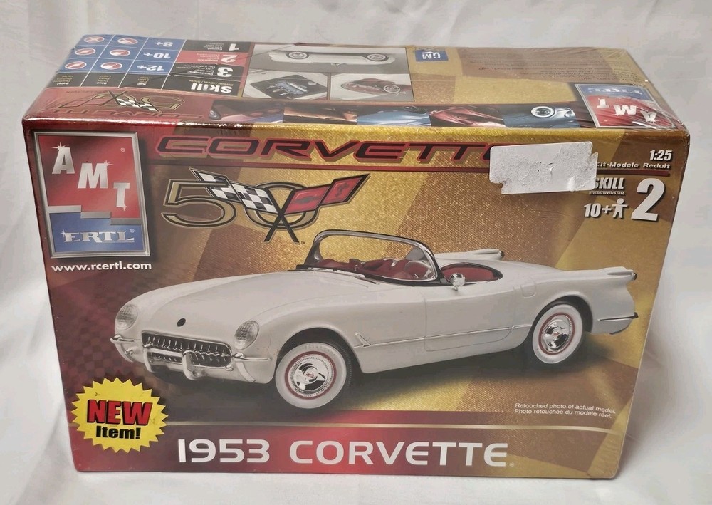 AMT ERTL 1953 Corvette 1:25 Model Kit 2002 New in Box